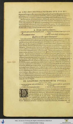 Titulus XVII. De Legitima Patronorum Tutela.