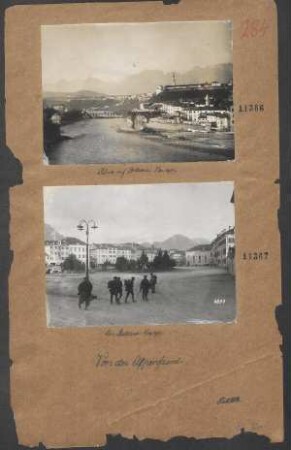 An der Piave vor Belluno