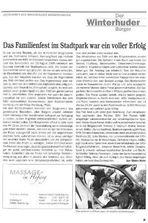 Das Familienfest im Stadtpark war ein voller Erfolg