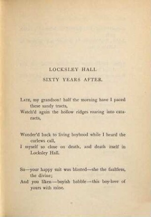 The poetical works of Alfred Tennyson, 12