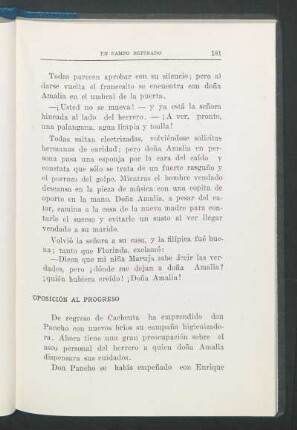 Oposición al progreso