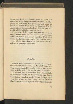 3 Gerüchte