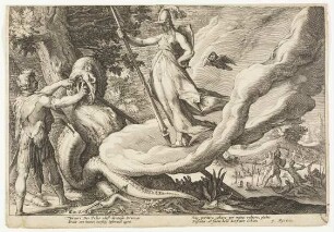 Kadmos, Minerva und der Drache
