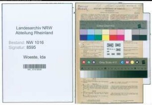 Entnazifizierung Ida Woeste , geb. 08.05.1881 ()