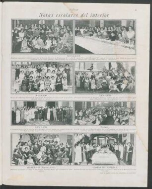 Notas escolares del interior