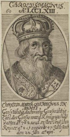 Bildnis des Carolus Magnus