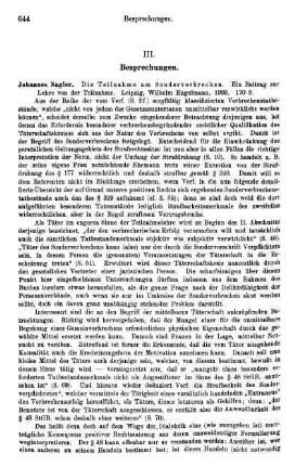 644-656, III. Besprechungen