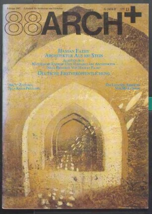 1987, Jg. 20, H. 88-92: ARCH+ : Zeitschrift für Architektur und Städtebau