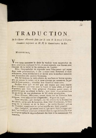 1-8, Traduction