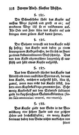 Kupfer mit Gold; Karatirungen (§§. 588-590)