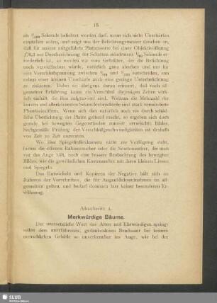 Abschnitt 3. Merkwürdige Bäume