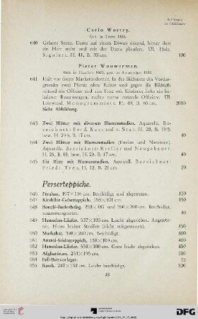 Perserteppiche (Nr. 646-655)