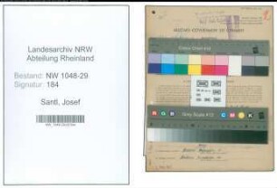 Entnazifizierung Josef Santl , geb. 14.02.1900 (Beamter)