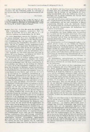 819-821 [Rezension] Le livre des morts des anciens Egyptiens
