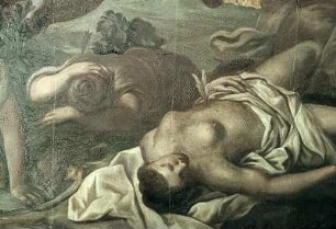 Diana und Apollo töten die Kinder der Niobe