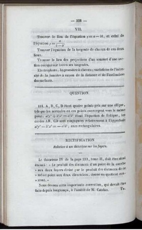 Rectification.