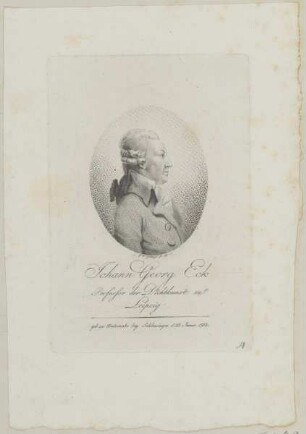 Bildnis des Johann Georg Eck