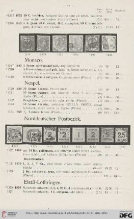 Norddeutscher Postbezirk (Nr. 1325-1327)