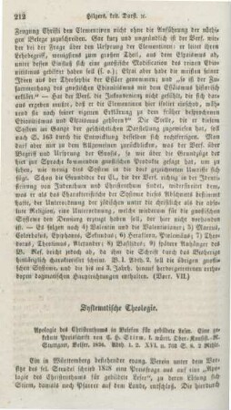 212-221 Systematische Theologie
