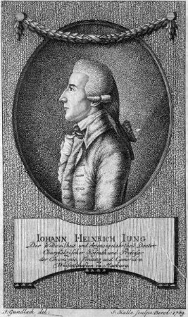Johann Heinrich Jung-Stilling (1740-1817), 1787-1803 Professor für ökonomische Wissenschaften in Marburg