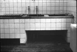 3-teiliges Reinigungsbecken Melkstandanlage Jena-Zwätzen