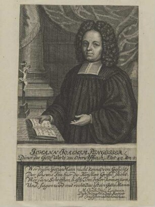 Bildnis des Johann Joachim Pinggieser