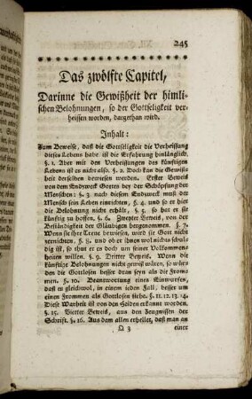 Das zwölfte Capitel.