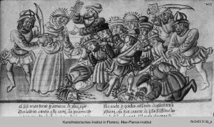 Oddi, Specchio de l'Ordene (La Franceschina) : Martyrium eines Franziskaners und anderer Christen