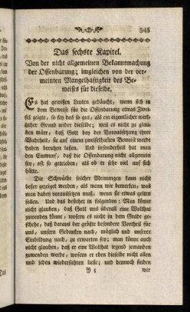 345-356, Es hat gewißen Leuten gedaeucht, wenn sich in ...