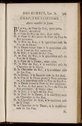 Chapitre Seizieme