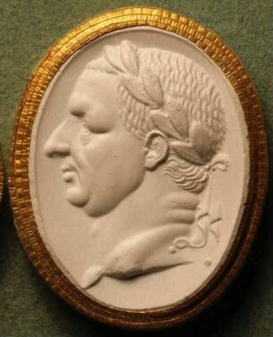 Profilbildnis des Vitellius (Daktyliothek, Zweites Historisches Tausend)