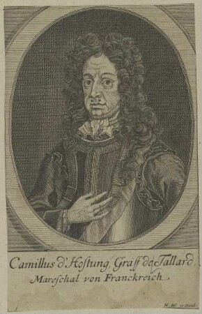 Bildnis des Camillus d'Hostung, Graff de Tallard