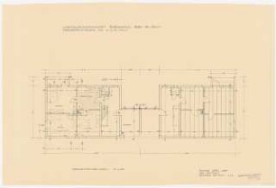 Siedlung Hinrichssegen, Bruckmühl Doppelwohnhaus: Grundriss Obergeschoss 1:50