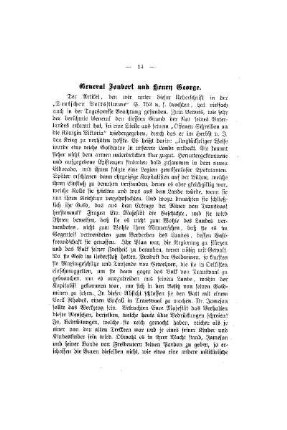 General Jonbert und Henry George
