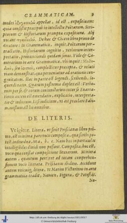 De Literis