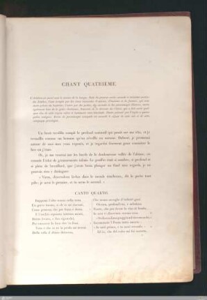 Chant quatrième