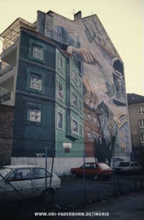 ©WANDMALGRUPPE DÜSSELDORF 1980 TEL: {TELEFONNUMMER} | LBS | BILK