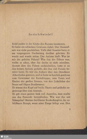 So ein Schwindel!