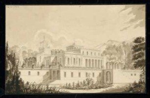 Kasino Monatskonkurrenz April 1835: Perspektivische Ansicht