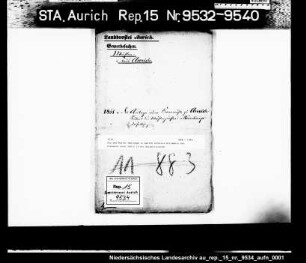 Die dem Müller Müntinga in Aurich erteilte Erlaubnis zur Erbauung einer Mühle in der Nordervorstadt