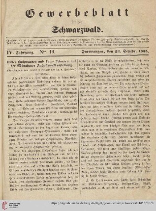 Nro. 19 (23. Septbr.)