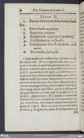 Caput II. [De Partibus Orationis]