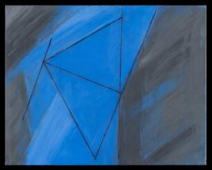 Ölgemälde der Künstlerin Christa Eichler, o.T., 1998