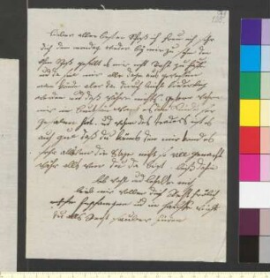 Brief von Vulpius (Goethe), Christiane an Goethe, Johann Wolfgang von