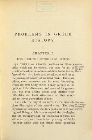 Problems in Greek history
