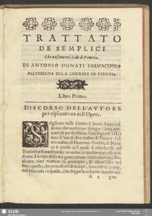 Libro Primo