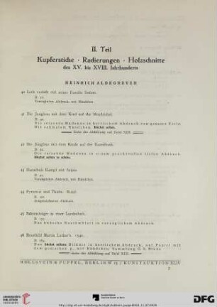 Heinrich Aldegrever (Nr. 40-53)