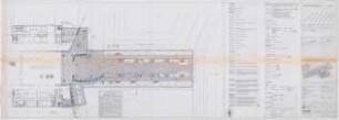Hansjakob, Gottfried; München - Riem; Neue Messe München, Messestadt Riem - Haupteingang Ost, Pflanzplan (Grundriss), Pflanzschema Zaunbegrünung