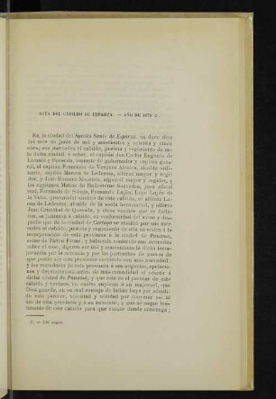 Acta del cabildo de Esparza. - Año de 1675 (1).