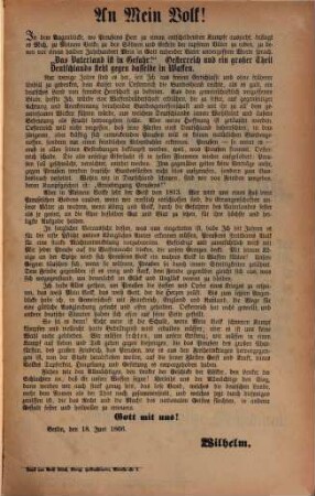 Die Kriegsjahre 1866, 1870 - 71 [achtzehnhundertsechsundsechzig, achtzehnhundertsiebzig- einundsiebzig] : [Umschlagt.], 1